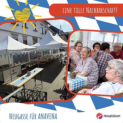 Collage vom Oktoberfest in der Hadamarer Neugasse 2025